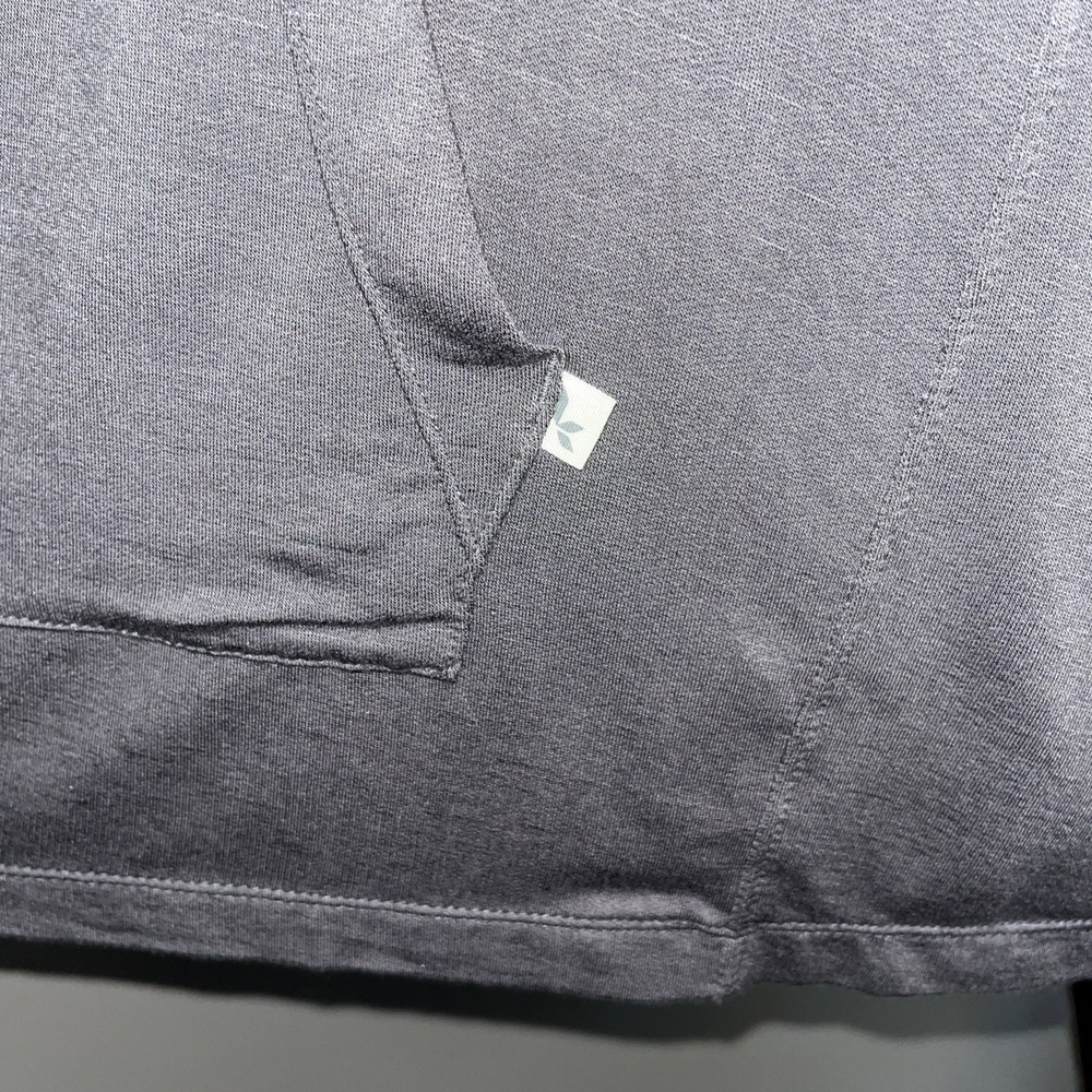Koolaburra by UGG Women's Size 1X Gray French Terry Hoodie Poncho Pullover Top‎ - Picture 10 of 13